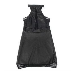 Subblime - 955472 Robe Dos Nu Avec Transparences Noire S/M